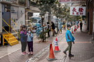 NEWS - Coronavirus: Mobile Covid-19-Testwagen in Hongkong
