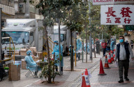 NEWS - Coronavirus: Mobile Covid-19-Testwagen in Hongkong