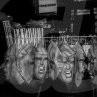 The preparation for an inauguration like no other – a photo essay.  Photographer Jordan Gale records the inauguration and captures  images of a country gripped by anxiety.