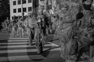 The preparation for an inauguration like no other – a photo essay.  Photographer Jordan Gale records the inauguration and captures  images of a country gripped by anxiety.