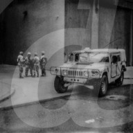 The preparation for an inauguration like no other – a photo essay.  Photographer Jordan Gale records the inauguration and captures  images of a country gripped by anxiety.
