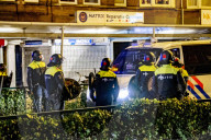 Police Control After Demonstration Against Curfew - Rotterdam