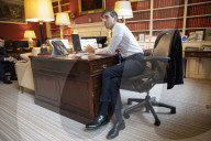 Rishi Sunak UK Chancellor of the Exchequer speaks to United States Secretary of the Treasury Janet Yellen