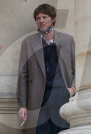 Nikolai Von Bismarck attending Fendi show at Palais Brongniart at Paris Fashion Week 2021