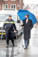 ROYALS - König Willem Alexander besucht Den Bosch nach Unruhen