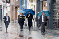 ROYALS - König Willem Alexander besucht Den Bosch nach Unruhen
