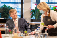 ROYALS - König Willem Alexander besucht Den Bosch nach Unruhen
