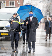 ROYALS - König Willem Alexander besucht Den Bosch nach Unruhen