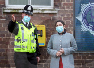 Priti Patel Bishops Stortford Police Visit