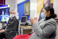 Priti Patel Bishops Stortford Police Visit