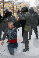 Pro-Navalny Protests in St Petersburg