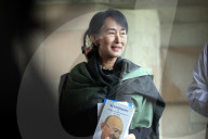 Aung San Suu Kyi visits India