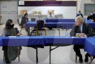 Boris Johnson visits Al-Hikmah Vaccination Centre
