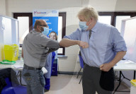 Boris Johnson visits Al-Hikmah Vaccination Centre