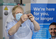Boris Johnson visits Al-Hikmah Vaccination Centre