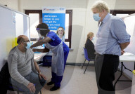 Boris Johnson visits Al-Hikmah Vaccination Centre