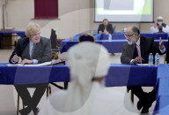 Boris Johnson visits Al-Hikmah Vaccination Centre