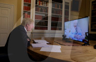 Boris Johnson Virtual Call with Foxholes Care Home