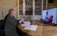 Boris Johnson Virtual Call with Foxholes Care Home