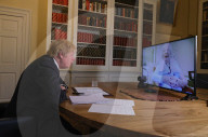 Boris Johnson Virtual Call with Foxholes Care Home
