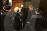 Alexei Navalny At Court Hearing - Moscow