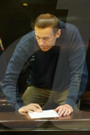 Alexei Navalny At Court Hearing - Moscow