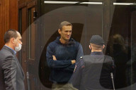 Alexei Navalny At Court Hearing - Moscow