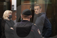 Alexei Navalny At Court Hearing - Moscow