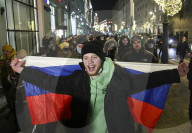 Protests Erupt Over Navalny Prison Sentencing - Russia