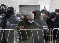 Protests Erupt Over Navalny Prison Sentencing - Russia