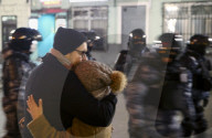 Protests Erupt Over Navalny Prison Sentencing - Russia