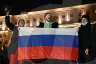 Protests Erupt Over Navalny Prison Sentencing - Russia