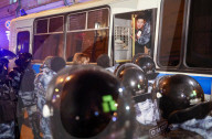 Protests Erupt Over Navalny Prison Sentencing - Russia