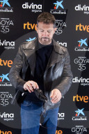 PEOPLE - Antonio Banderas mit Bart am Photocall anlässlich der 35. Goya Awards in Madrid