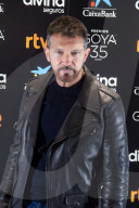 PEOPLE - Antonio Banderas mit Bart am Photocall anlässlich der 35. Goya Awards in Madrid