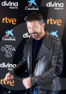 PEOPLE - Antonio Banderas mit Bart am Photocall anlässlich der 35. Goya Awards in Madrid
