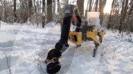 FEATURE - Roboter-Hund ist mit einem Arm noch vielseitiger einsetzbar