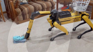 FEATURE - Roboter-Hund ist mit einem Arm noch vielseitiger einsetzbar