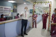Matt Hancock visits Royal Marsden Hospital