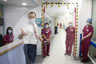 Matt Hancock visits Royal Marsden Hospital