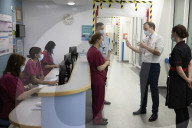 Matt Hancock visits Royal Marsden Hospital