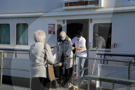 Cruiser turned into vaccine boat for lakeside towns - Swiss