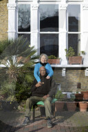 ‘Hugging is like medicine, it gives us hope’: friends and lovers on the joy of touch. The grandparents: Celia Burgess-Macey, 75, and Neil Macey, 82, London.