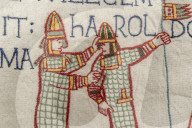 Bayeux Tapestry being recreated by primary school teacher - who will even weave in original errors. Mia Hansson is recreating a full-scale replica tapestry, which will have taken ten years to stitch by the time it is completed