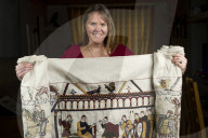 Bayeux Tapestry being recreated by primary school teacher - who will even weave in original errors. Mia Hansson is recreating a full-scale replica tapestry, which will have taken ten years to stitch by the time it is completed