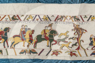 Bayeux Tapestry being recreated by primary school teacher - who will even weave in original errors. Mia Hansson is recreating a full-scale replica tapestry, which will have taken ten years to stitch by the time it is completed
