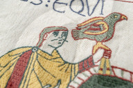 Bayeux Tapestry being recreated by primary school teacher - who will even weave in original errors. Mia Hansson is recreating a full-scale replica tapestry, which will have taken ten years to stitch by the time it is completed
