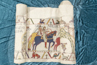 Bayeux Tapestry being recreated by primary school teacher - who will even weave in original errors. Mia Hansson is recreating a full-scale replica tapestry, which will have taken ten years to stitch by the time it is completed