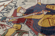 Bayeux Tapestry being recreated by primary school teacher - who will even weave in original errors. Mia Hansson is recreating a full-scale replica tapestry, which will have taken ten years to stitch by the time it is completed