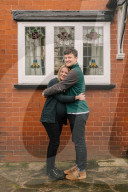 ‘Hugging is like medicine, it gives us hope’: friends and lovers on the joy of touch. The expectants: Izzy, 30, and David Elton, 32, Stockport